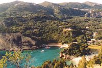 Bucht bei Paleokastritsa